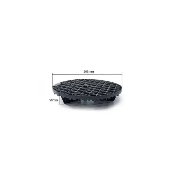 Grille seau filtrante noire