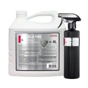 Nettoyant jantes et pneus voiture